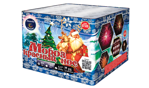  Батарея салютов Мороз Красный Нос  в Усинске