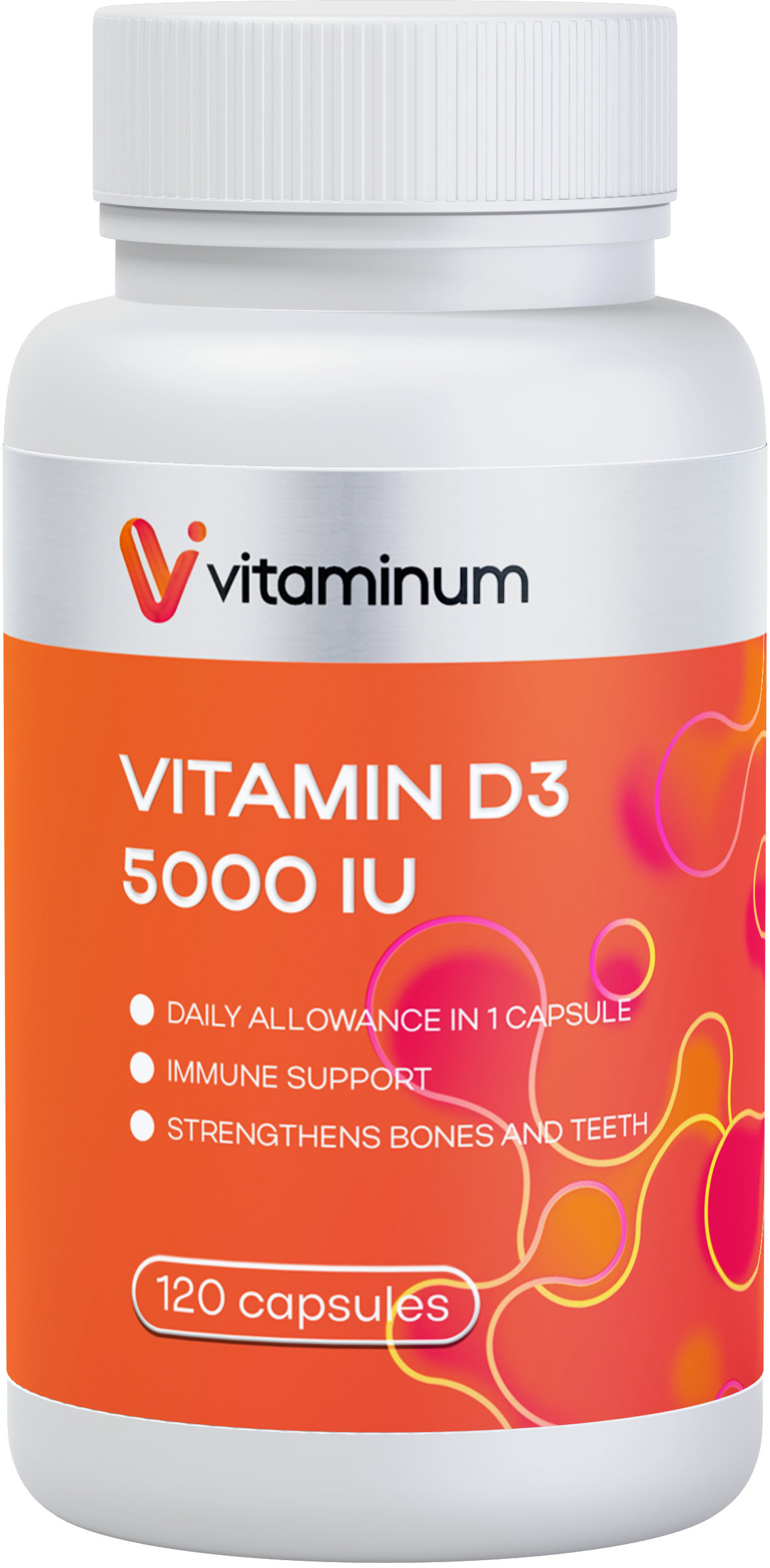  Vitaminum ВИТАМИН Д3 (5000 МЕ) 120 капсул 260 мг  в Усинске